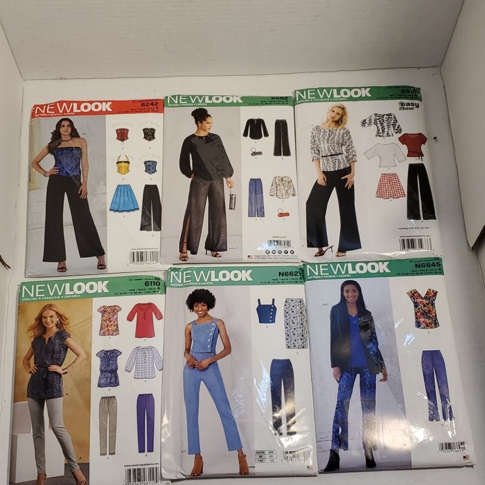 New Look Patterns Shirts Pants Tops Skirt Blouse